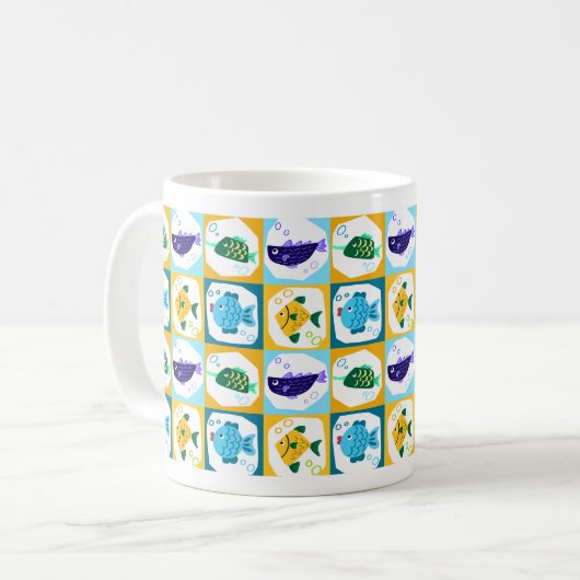 Ocean Adventure-Tasse Kaffeetasse (Vorderseite Links)