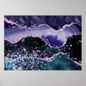 *~* Ocean Agate Celestial GLITZER AP8 Poster (Vorne)