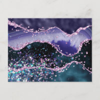 *~* Ocean Agate Celestial GLITZER AP8