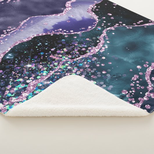 *~* Ocean Agate Celestial, GLITZER AP8 Sherpadecke (3/4)