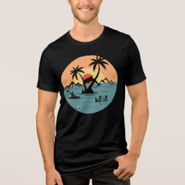 Ocean Air & Endless Sunshine:Beach Life T-Shirt Tri-Blend Shirt