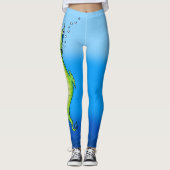 Ocean Alien Leggings (Vorderseite)