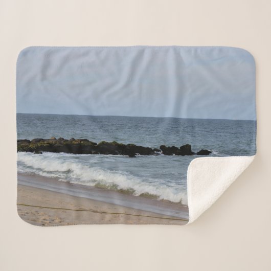 Ocean and Beach Foto Sherpadecke (Vorderseite (Horizontal))