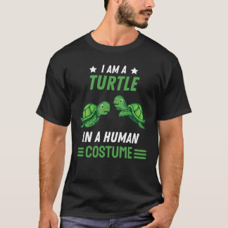 Ocean Animal Lover Sea Turtle Kostüm Geschenk Schi T-Shirt