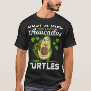 Ocean Animal nur ein Mädchen, das Avocados und Tu  T-Shirt