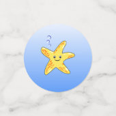 Ocean Animals Party Table Confetti Konfetti (Klein Vorderseite)