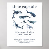 Ocean Animals Time Kapsel Poster (Vorne)