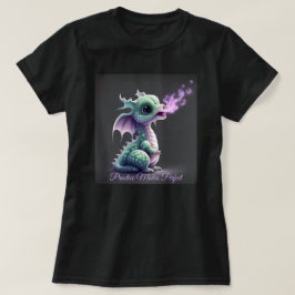 Ocean Aquatic-Mer Dragon bläst Rauch T-Shirt