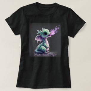 Ocean Aquatic-Mer Dragon bläst Rauch T-Shirt