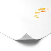 Ocean Aquatic Niedlich Crab Funny Fish Poster (Ecke)