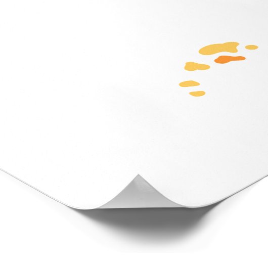 Ocean Aquatic Niedlich Crab Funny Fish Poster (Ecke)