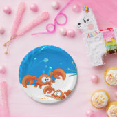 Ocean Aquatic Niedlich Crabs Paper Teller (Party)