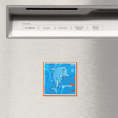 Ocean Aquatic Niedlich Delphin Custom Magnet (In Situ (Geschirrspüler))