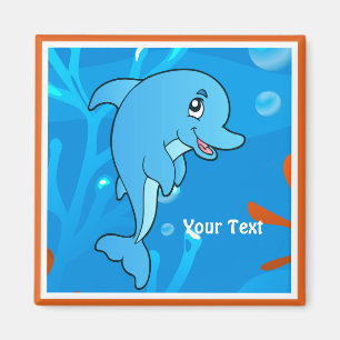 Ocean Aquatic Niedlich Delphin Custom Magnet