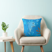 Ocean Aquatic Niedlich Delphin Pillow Kissen (Stuhl )