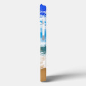 Ocean Art Blue Waves am Sandy Beach Case-Mate iPhone Hülle (Rückseite / Links)