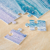 Ocean Art: Marble Agate Wirbel. Puzzle (Seite)