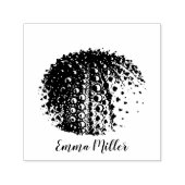 Ocean Art Sea Urchin Custom Signature Permastempel (Design)