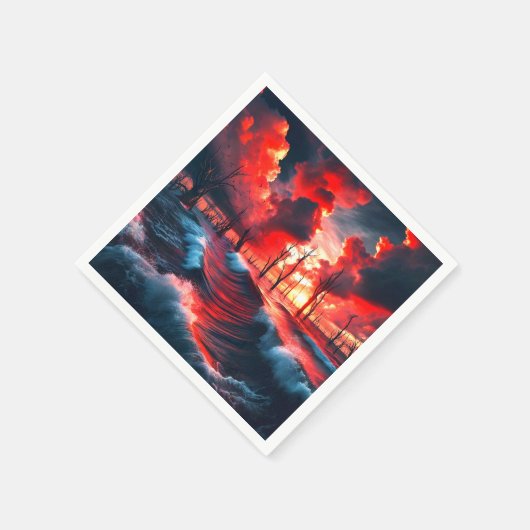 Ocean Art Serviette (Ecke)