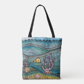 Ocean Art Tasche (Rückseite)