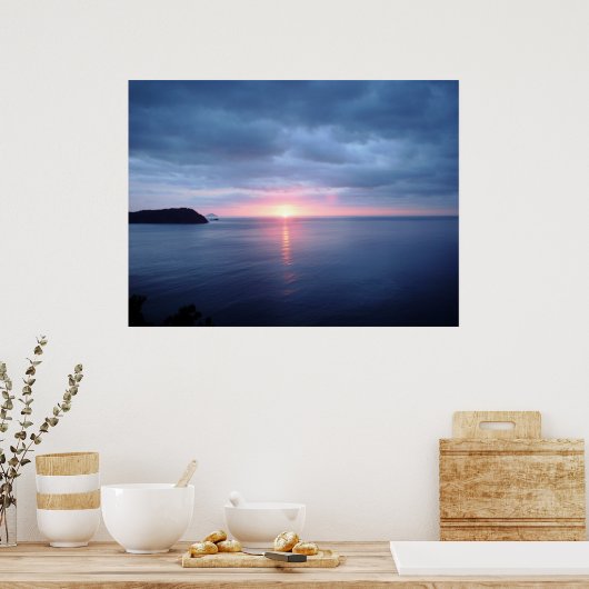 Ocean Artwork for Offices Poster (Küche)