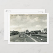 Ocean Ave, Monmouth Beach NJ Vintag Postkarte (Vorne/Hinten)