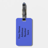 Ocean Avenue Gepäckanhänger (Rückseite vertikal)