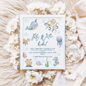 Ocean Baby Dusche Mein Wasser Broke Spiel Schild