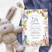 Ocean Baby Shower Einladung