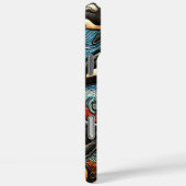 Ocean Ballet: Wale und Waves Case-Mate iPhone Hülle (Rückseite / Rechts)