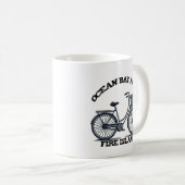 OCEAN BAY PARK Fire Island Rad Sommerstrand Mama Kaffeetasse (VorderseiteRechts)