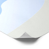 Ocean Beach Abstrakt Artwork | Poster (Ecke)