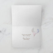 Ocean Beach Anniversary Herz Karte (Innenseite)