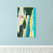 Ocean Beach at Carmel, CACarmel, CA Leinwanddruck (Insitu (Holzboden))