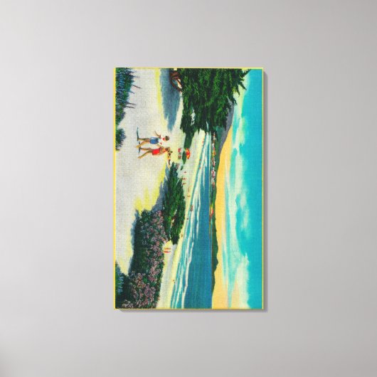 Ocean Beach at Carmel, CACarmel, CA Leinwanddruck (Vorderseite)