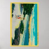 Ocean Beach at Carmel, CACarmel, CA Poster (Vorne)