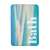 Ocean Beach Bath Mat Coastal Sea Inspiriert Badematte (Vorderseite Vertikal)