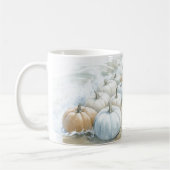 Ocean Beach Blaue Kürbisse Kaffeetasse (Links)