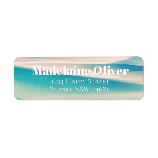 Ocean Beach Blue Modern (Vorne)