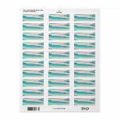 Ocean Beach Blue Modern (Vorne)