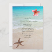 Ocean Beach Brautparty Party Einladung (Vorderseite)