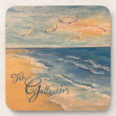 Ocean Beach Breeze Untersetzer (Vorderseite)