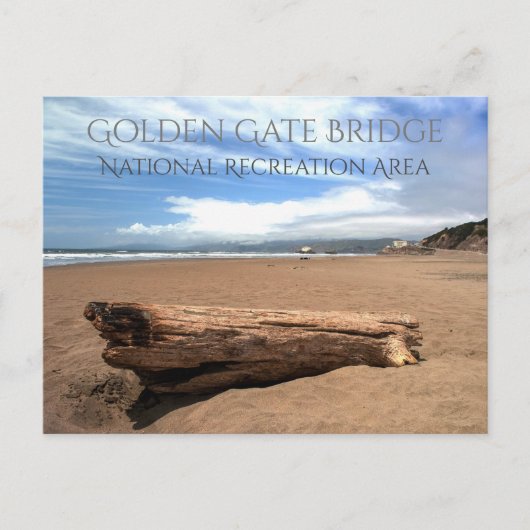 Ocean Beach, Cliff House, Gateway NRA, CA Postkarte (Vorderseite)