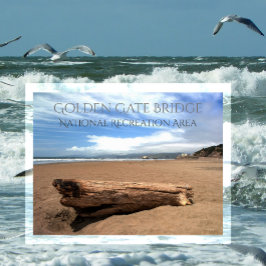 Ocean Beach, Cliff House, Gateway NRA, CA Postkarte