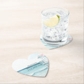 Ocean Beach Coastal Brautparty Untersetzer (Vor Ort)