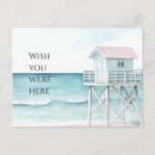 Ocean Beach Coastal Postkarte (Vorderseite)