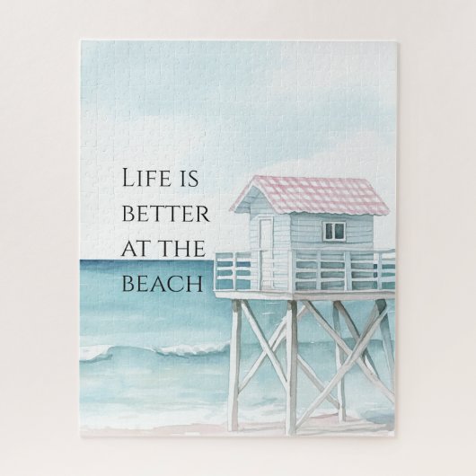 Ocean Beach Coastal Puzzle (Vertikal)