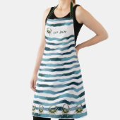 Ocean Beach Crab Monogram Schürze (InSitu)