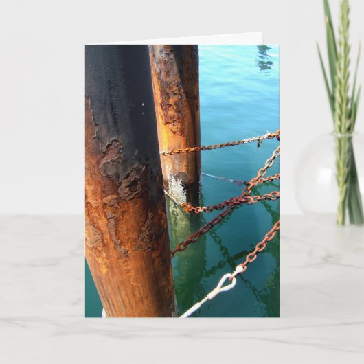 Ocean Beach Dock Peir Karte (Vorderseite)