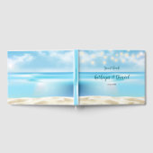 Ocean Beach Fairy Lights Gästebuch (Voll)